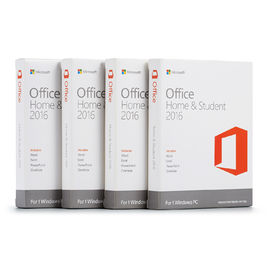Computer Software Office 2016 Home and Student Retail Box Package with DVD Online Download