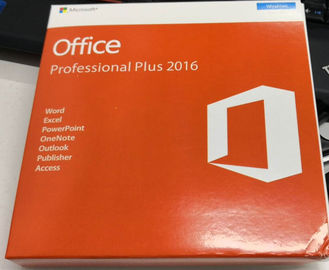 Pro Plus Office 2016 Retail Box Genuine Key Code With DVD / FPP New Key